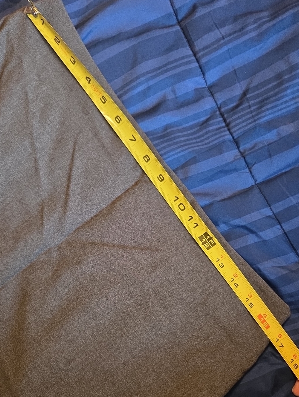 Worthington Flounce Hem Trumpet Skirt Size 12 - Picture 9 of 10